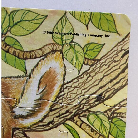 Rascals Baby Deer Jigsaw Puzzle 1982 Kids Childrens Game Toy - Picture 3 of 6